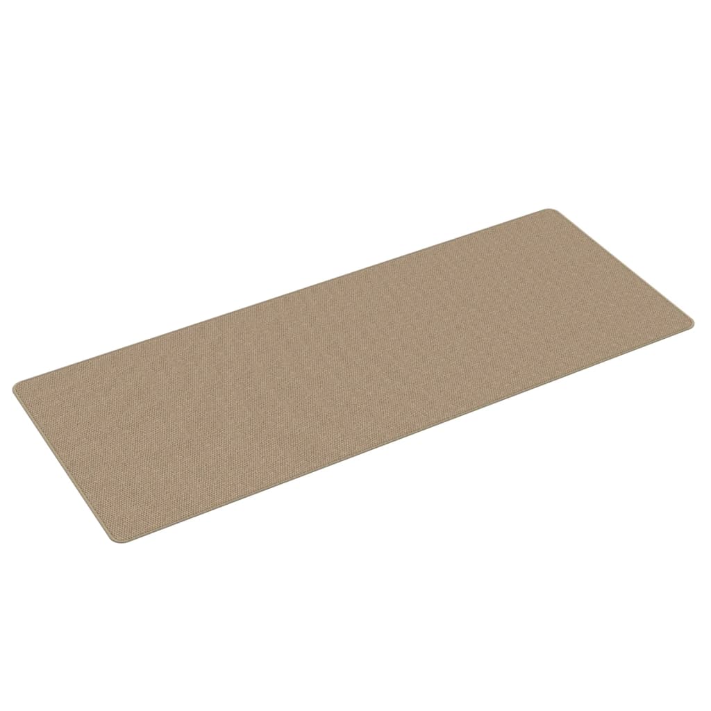 Tapijtloper 80x200 cm sisal-look zandkleurig - AllerleiShop