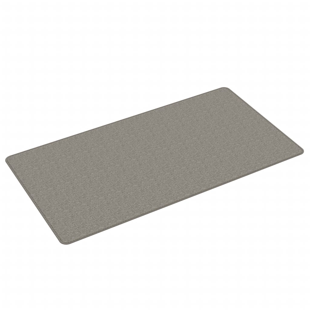 Tapijtloper 80x150 cm sisal-look zilverkleurig - AllerleiShop