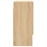 Wandkast 60x31x70 cm bewerkt hout sonoma eikenkleurig