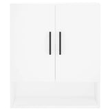 Wandkast 60x31x70 cm bewerkt hout wit