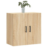 Wandkast 60x31x60 cm bewerkt hout sonoma eikenkleurig