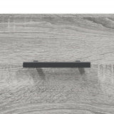 Wandkast 60x36,5x35 cm bewerkt hout grijs sonoma eikenkleurig
