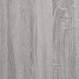 Wandkast 80x36,5x35 cm bewerkt hout grijs sonoma eikenkleurig