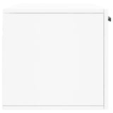 Wandkast 100x36,5x35 cm bewerkt hout wit