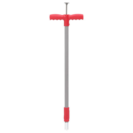 Onkruidsteker 93,5 cm gepoedercoat staal rood en grijs - AllerleiShop