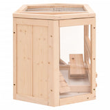 Hamsterkooi 80x40x43 cm massief vurenhout