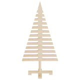 Kerstdecoraties kerstboom 3 st massief grenenhout - AllerleiShop