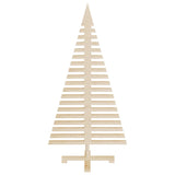 Kerstdecoraties kerstboom 3 st massief grenenhout - AllerleiShop