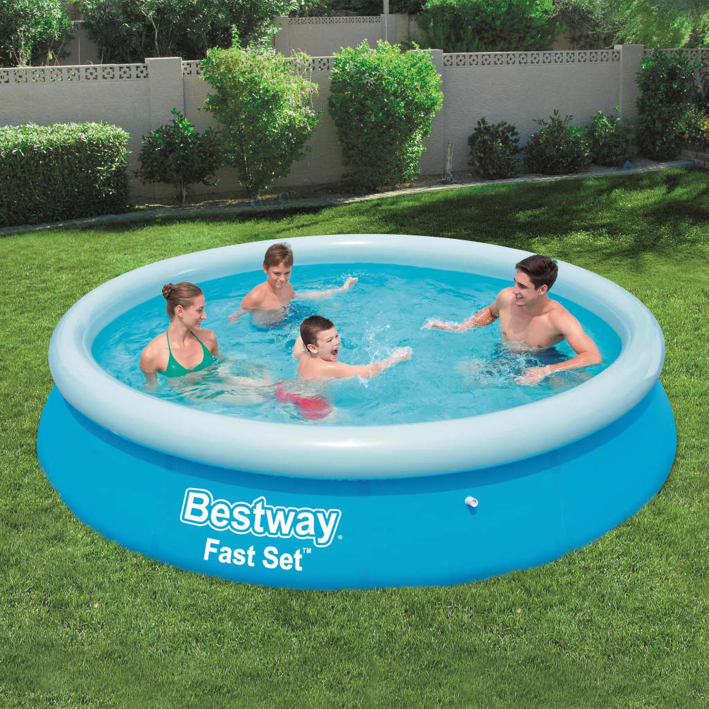 Bestway Fast Set Zwembad opblaasbaar rond 366x76 cm 57273 - AllerleiShop