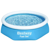 Fast Set Zwembad opblaasbaar rond 244x66 cm