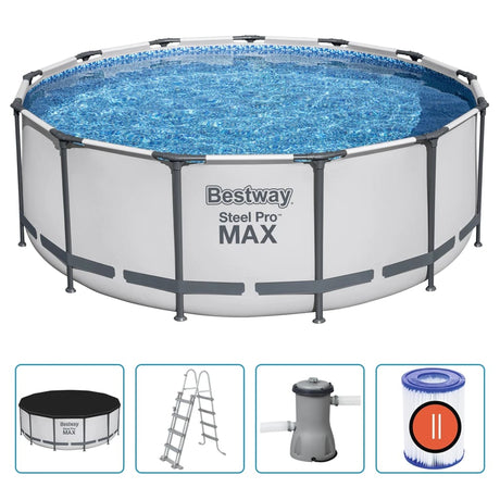 Bestway Steel Pro MAX Zwembadset rond 396x122 cm - AllerleiShop