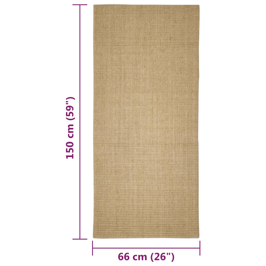 Sisalmat voor krabpaal 66x150 cm - AllerleiShop