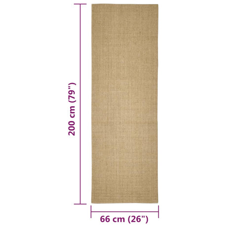 Sisalmat voor krabpaal 66x200 cm - AllerleiShop