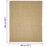 Sisalmat voor krabpaal 80x100 cm - AllerleiShop