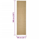 Sisalmat voor krabpaal 80x300 cm - AllerleiShop