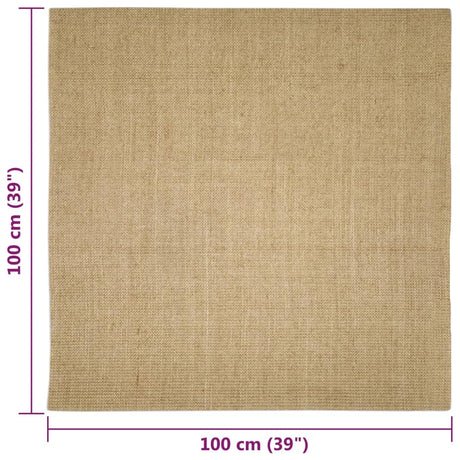 Sisalmat voor krabpaal 100x100 cm - AllerleiShop