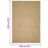 Sisalmat voor krabpaal 100x150 cm - AllerleiShop