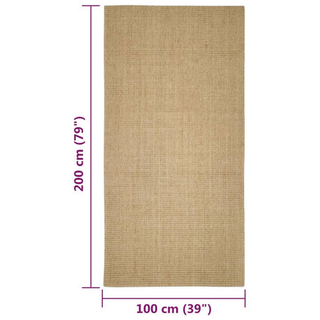 Sisalmat voor krabpaal 100x200 cm - AllerleiShop