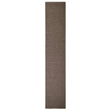 Sisalmat voor krabpaal 66x350 cm bruin - AllerleiShop