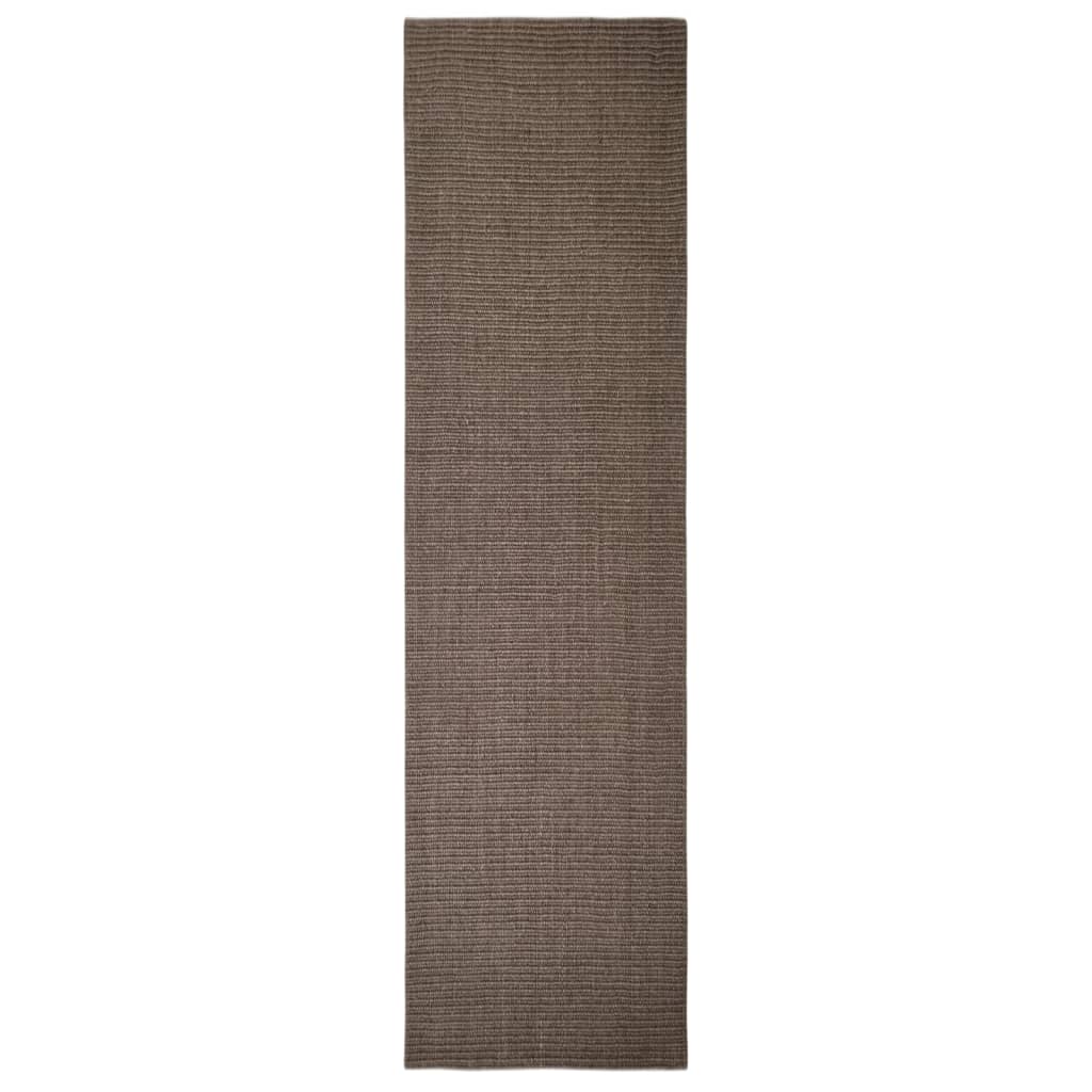 Sisalmat voor krabpaal 80x300 cm bruin - AllerleiShop