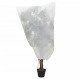 Plantenhoezen met trekkoord 8 st 70 g/m² 0,8x0,8 m - AllerleiShop