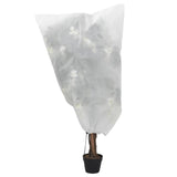 Plantenhoezen met trekkoord 8 st 70 g/m² 0,8x1 m - AllerleiShop