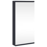 Badkamerkast met spiegel 30x24x60 cm grijs - AllerleiShop