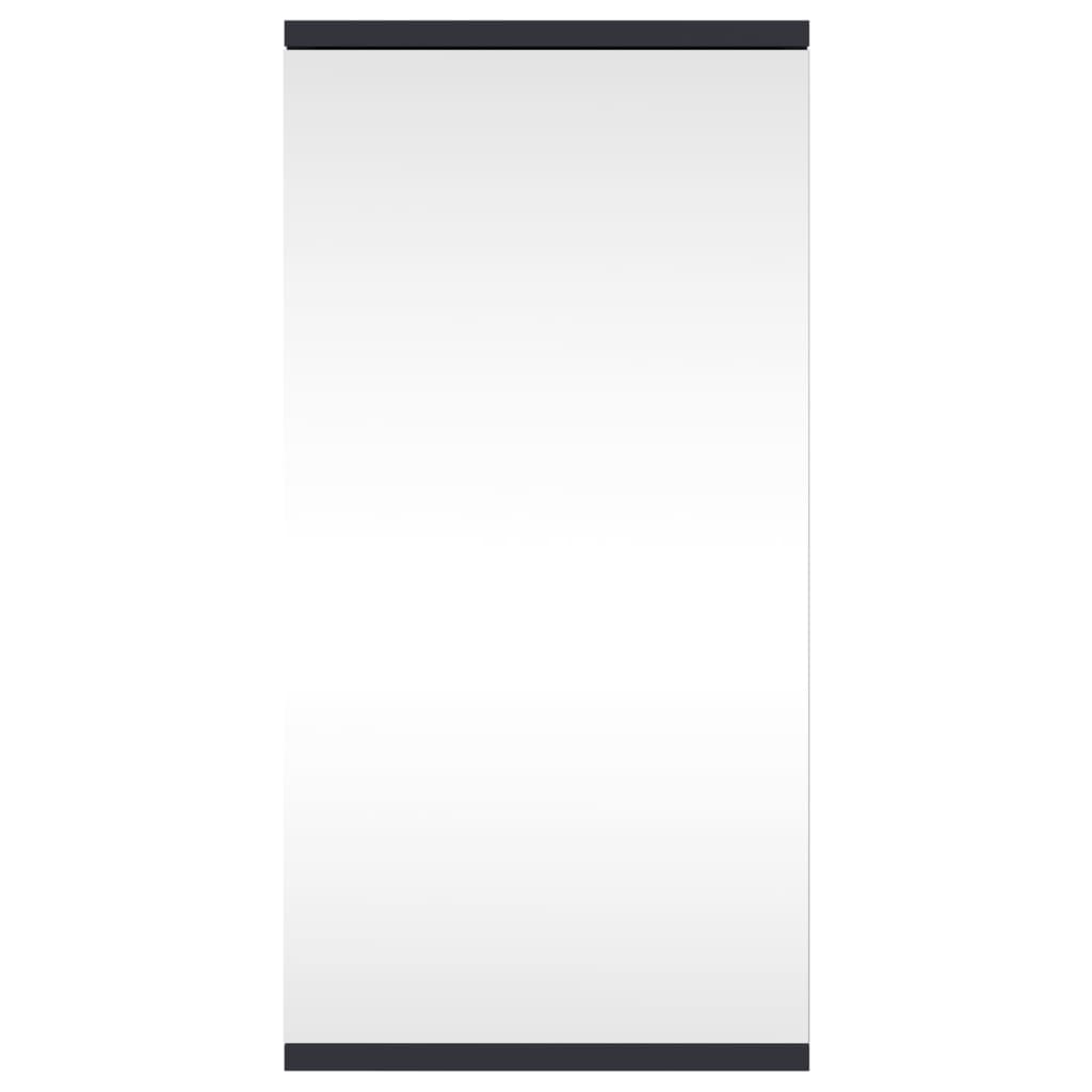 Badkamerkast met spiegel 30x24x60 cm grijs - AllerleiShop
