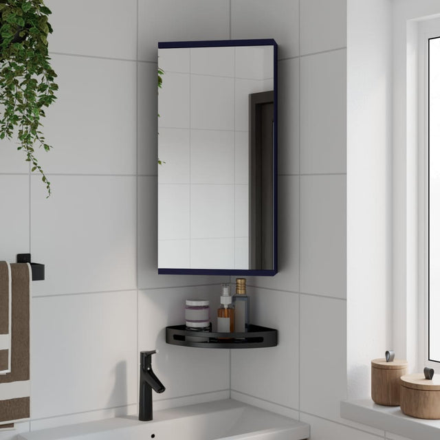Badkamerkast met spiegel 30x24x60 cm grijs - AllerleiShop