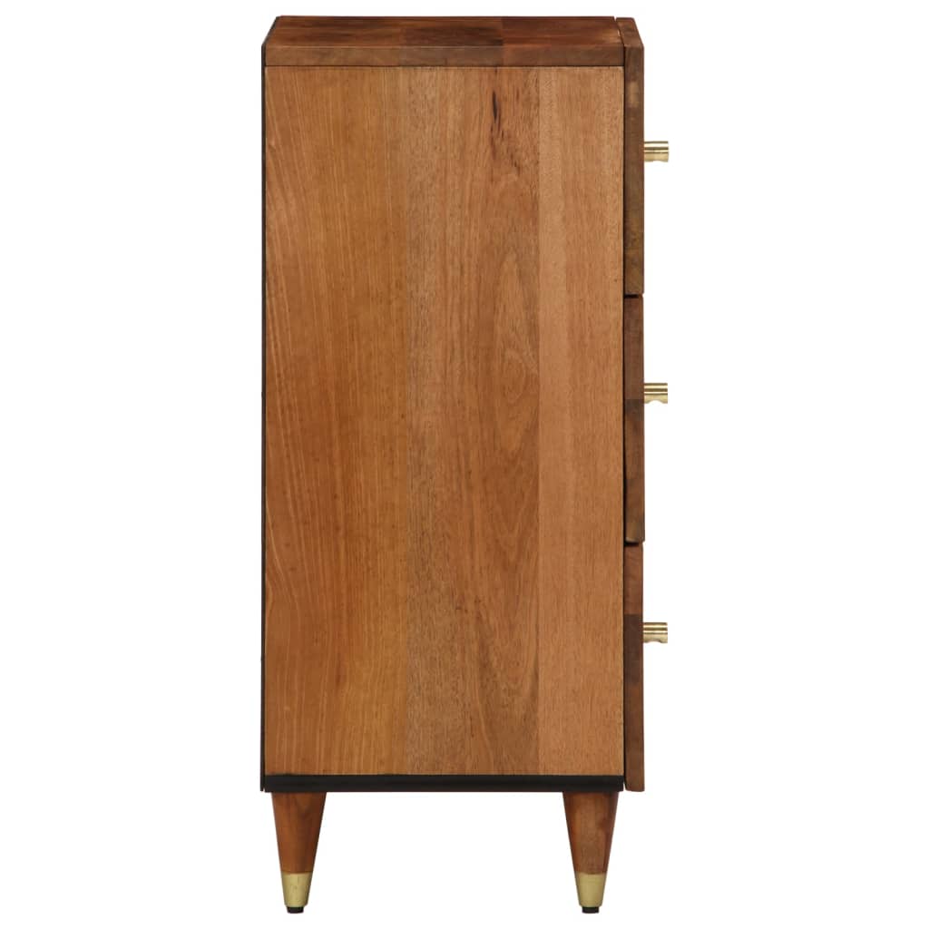 Bijzetkast 40x33x75 cm massief mangohout - AllerleiShop