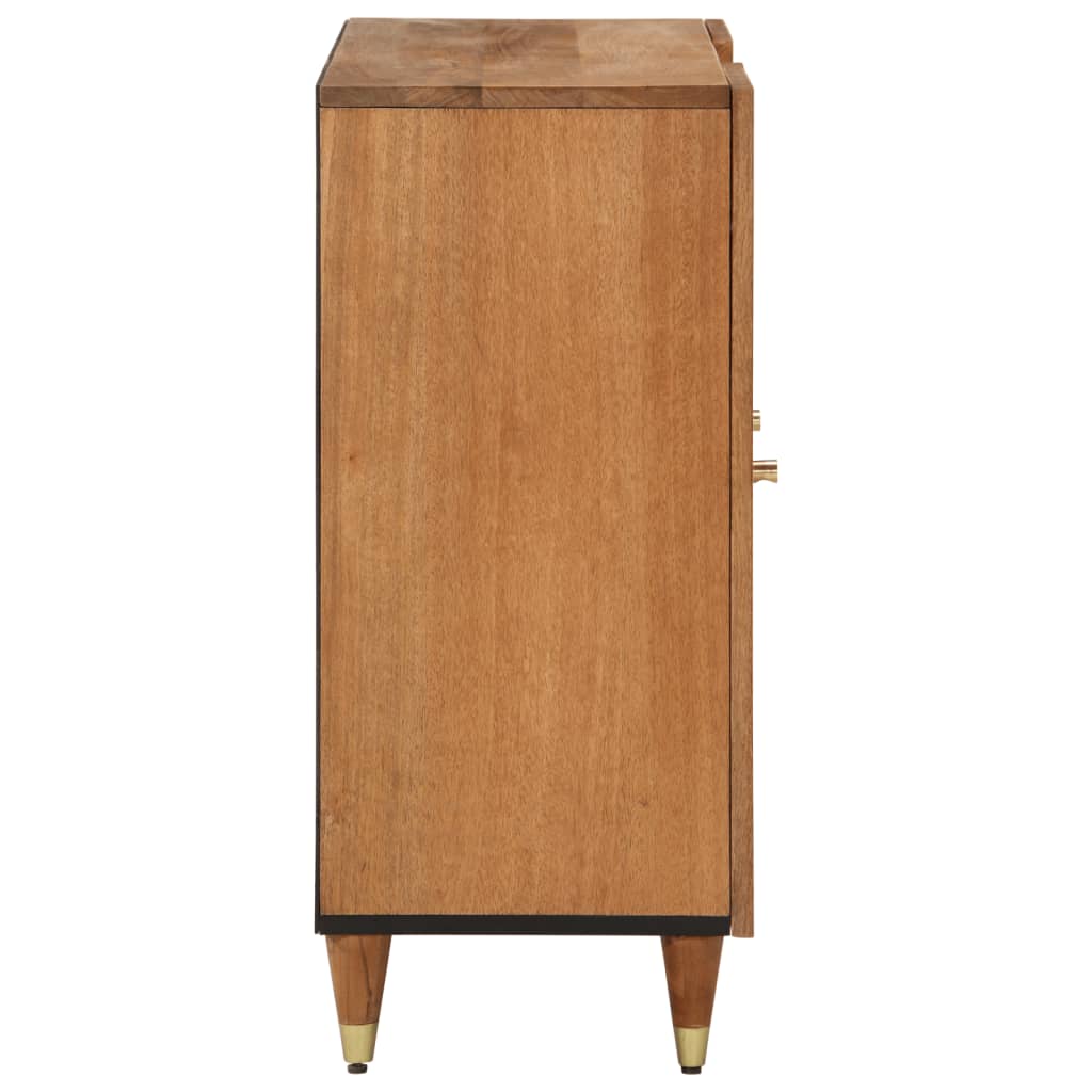 Bijzetkast 90x33x75 cm massief mangohout - AllerleiShop