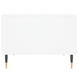 Salontafel 60x50x36,5 cm bewerkt hout wit