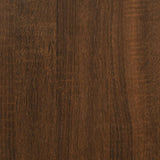 Salontafel 60x50x36,5 cm bewerkt hout bruin eikenkleur