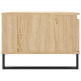 Salontafel 90x50x36,5 cm bewerkt hout sonoma eikenkleurig
