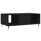 Salontafel 90x50x36,5 cm bewerkt hout zwart