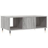 Salontafel 90x50x36,5 cm bewerkt hout grijs sonoma