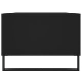 Salontafel 90x50x36,5 cm bewerkt hout zwart