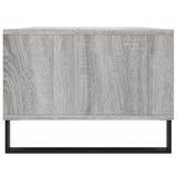 Salontafel 90x50x36,5 cm bewerkt hout grijs sonoma
