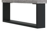 Salontafel 90x50x36,5 cm bewerkt hout grijs sonoma