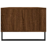Salontafel 90x50x36,5 cm bewerkt hout bruin eikenkleur