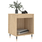 Nachtkastjes 2 st 40x35x50 cm sonoma eikenkleurig