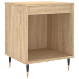 Nachtkastjes 2 st 40x35x50 cm sonoma eikenkleurig