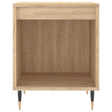 Nachtkastjes 2 st 40x35x50 cm sonoma eikenkleurig