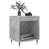 Nachtkastjes 2 st 40x35x50 cm bewerkt hout betongrijs