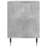 Nachtkastjes 2 st 40x35x50 cm bewerkt hout betongrijs