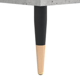 Nachtkastjes 2 st 40x35x50 cm bewerkt hout betongrijs