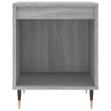 Nachtkastjes 2 st 40x35x50 cm bewerkt hout grijs sonoma eiken
