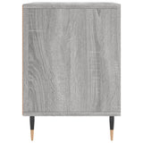 Nachtkastjes 2 st 40x35x50 cm bewerkt hout grijs sonoma eiken