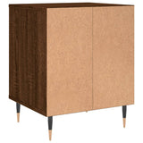 Nachtkastjes 2 st 40x35x50 cm bewerkt hout bruin eikenkleur