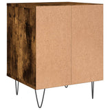 Nachtkastjes 2 st 40x35x50 cm bewerkt hout gerookt eikenkleurig